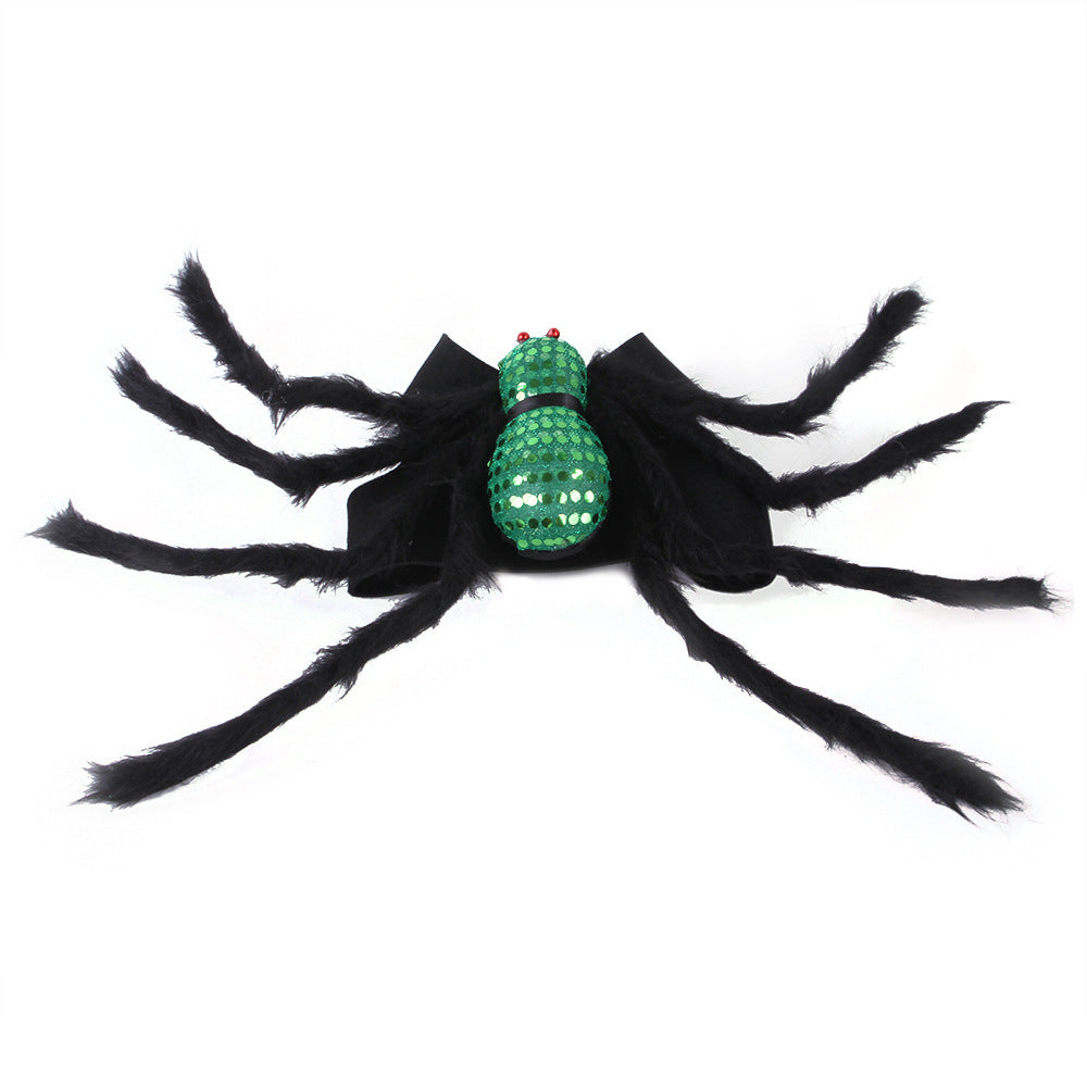 Pet Sequined Spider Halloween Costume for Cats & Dogs